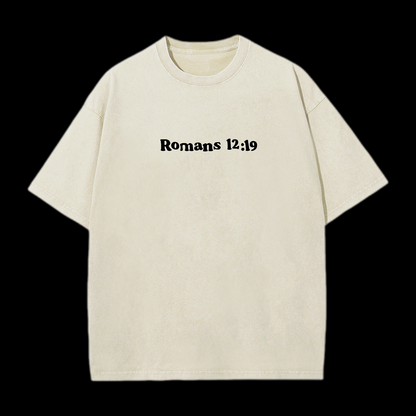 Romans 12:19 Washed T-Shirt