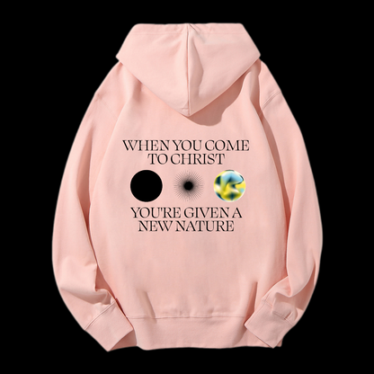 When You Come To Christ Drawstring Hoodie