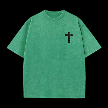 I Will Fear No Evil Washed T-Shirt