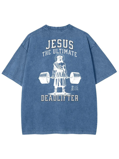 Jesus Unisex Washed T-Shirt2
