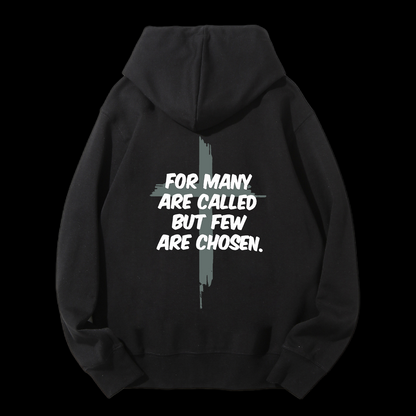 God Chose Me Drawstring Hoodie