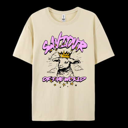 Saviour Of The World Cotton T-Shirt
