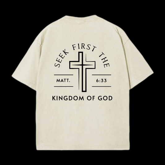 Kingdom Of God Washed T-Shirt