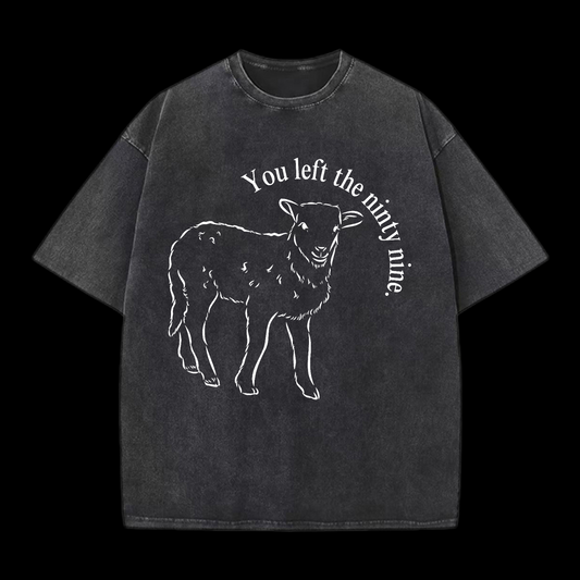 You Left The Ninty Nine Washed T-Shirt