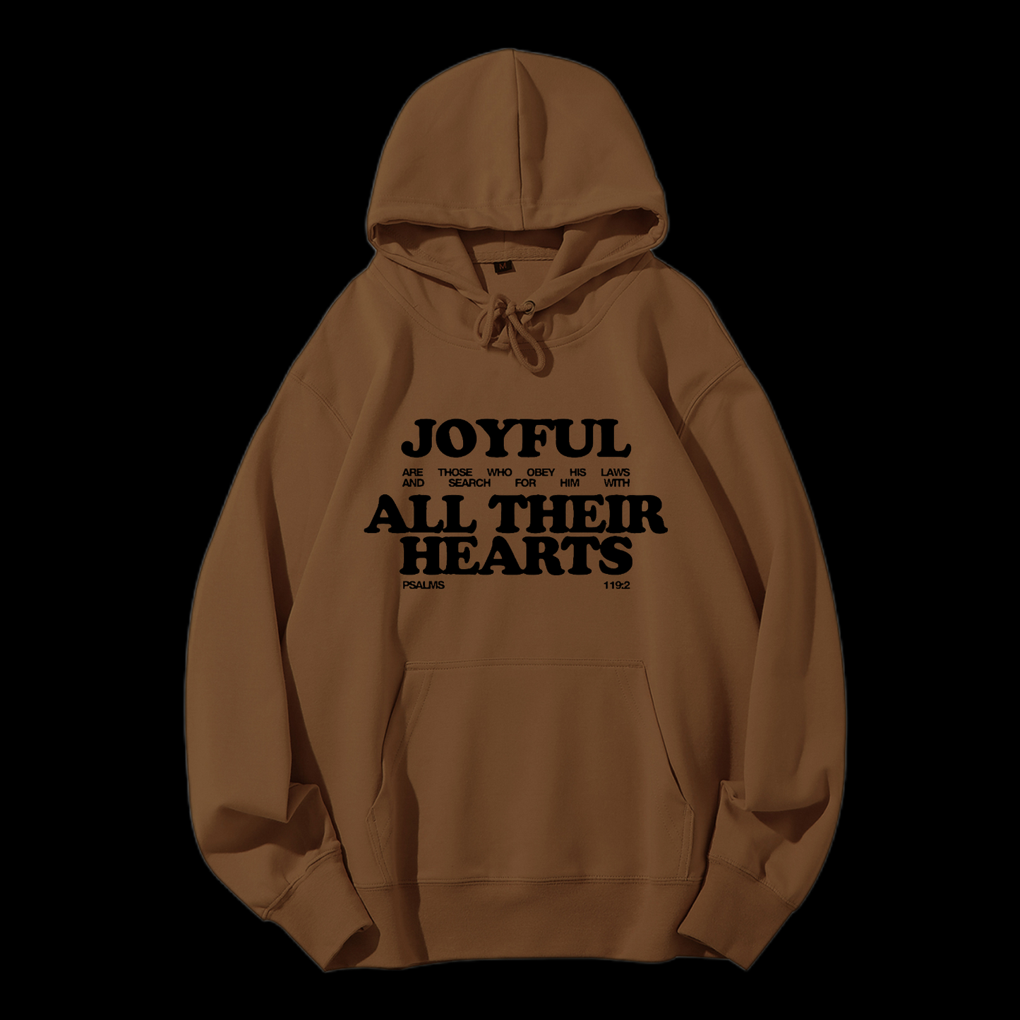 Joyful All Their Hearts Drawstring Hoodie