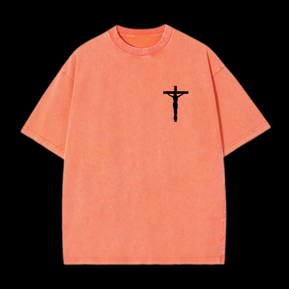Psalm 23:1 Washed T-Shirt
