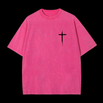 Father Forgiven Me Washed T-Shirt