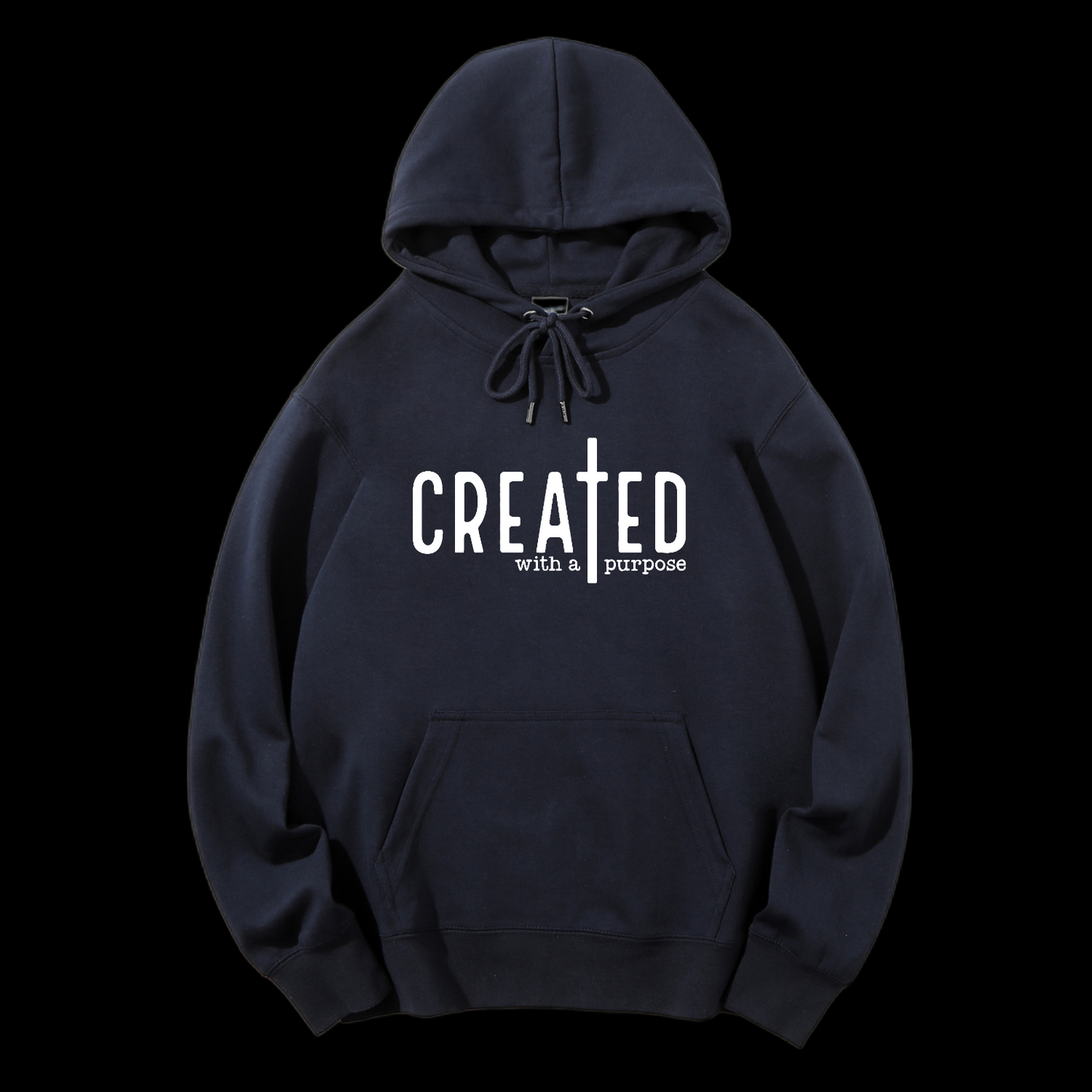 Created With A Purpose Drawstring Hoodie
