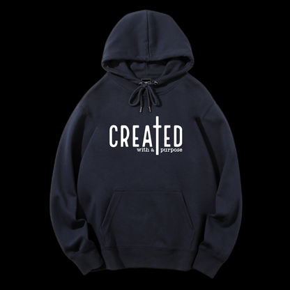 Created With A Purpose Drawstring Hoodie