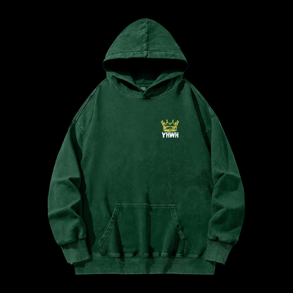 Yhwh Not My Way Washed Hoodie
