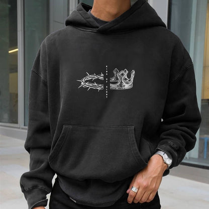 King Of Glory Drawstring Hoodie