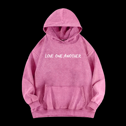 Love One Another Washed Hoodie