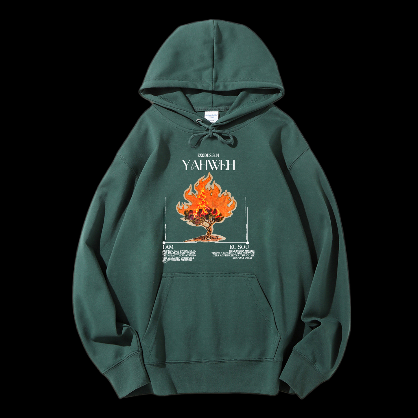 Yahweh Drawstring Hoodie