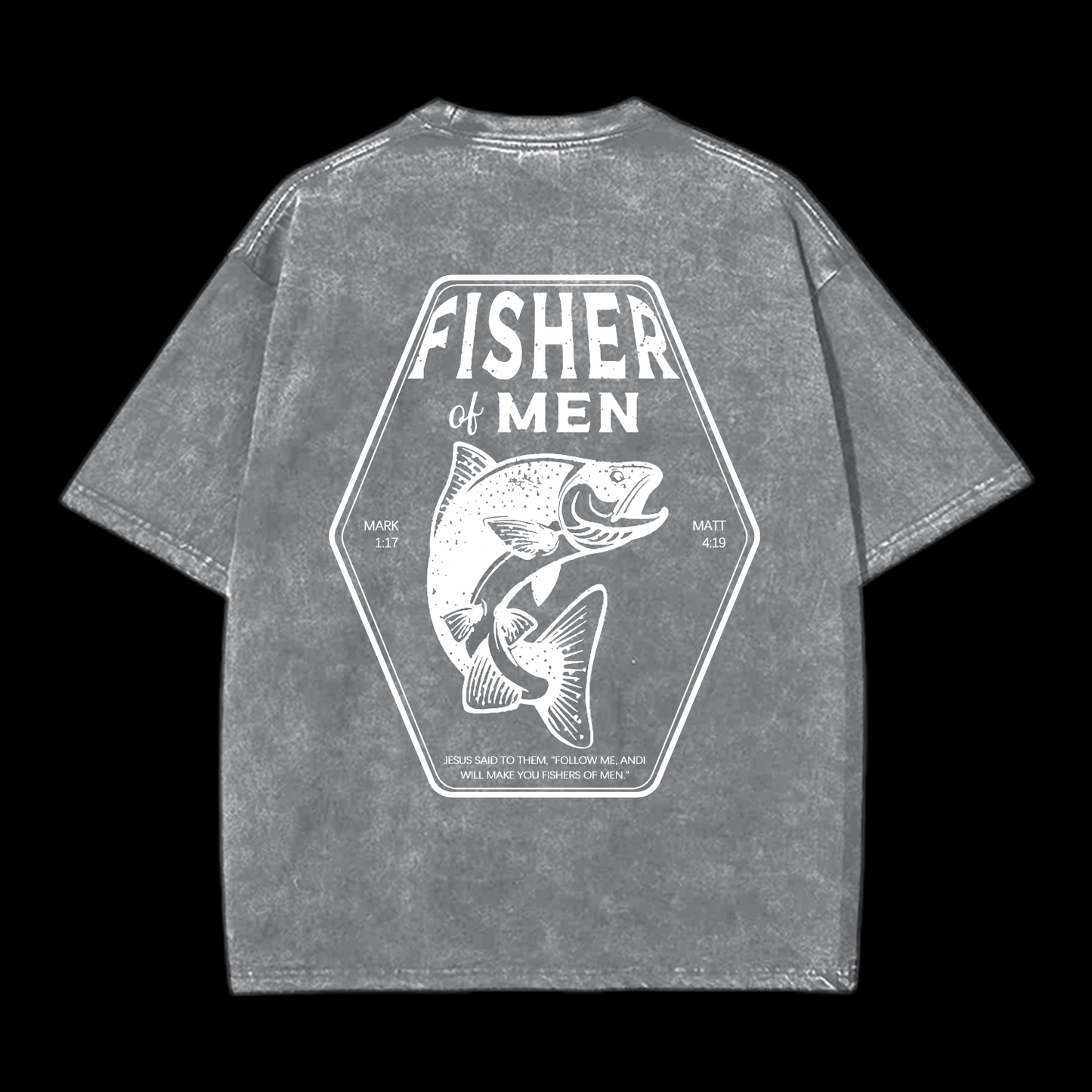 Fisher Of Men Washed T-Shirt