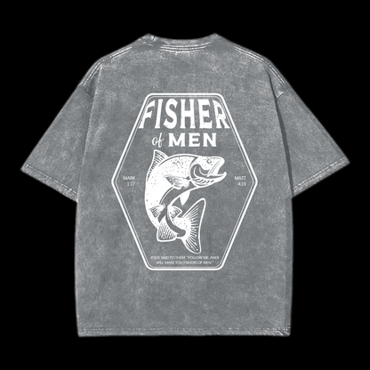 Fisher Of Men Washed T-Shirt