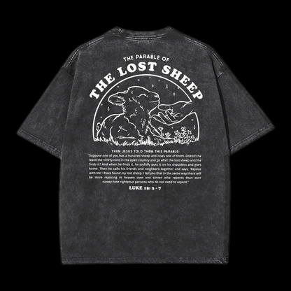 The Parable Of The Lost Sheep Washed T-Shirt