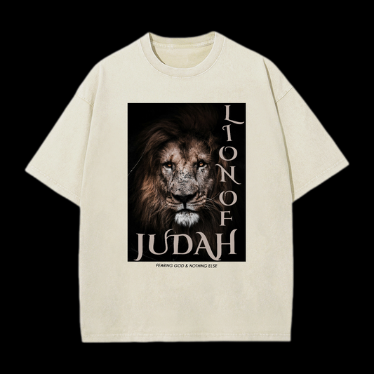 Lion Of Judan Washed T-Shirt