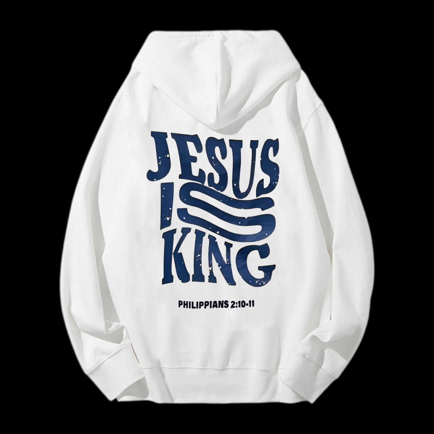 Jesus Is King Drawstring Hoodie