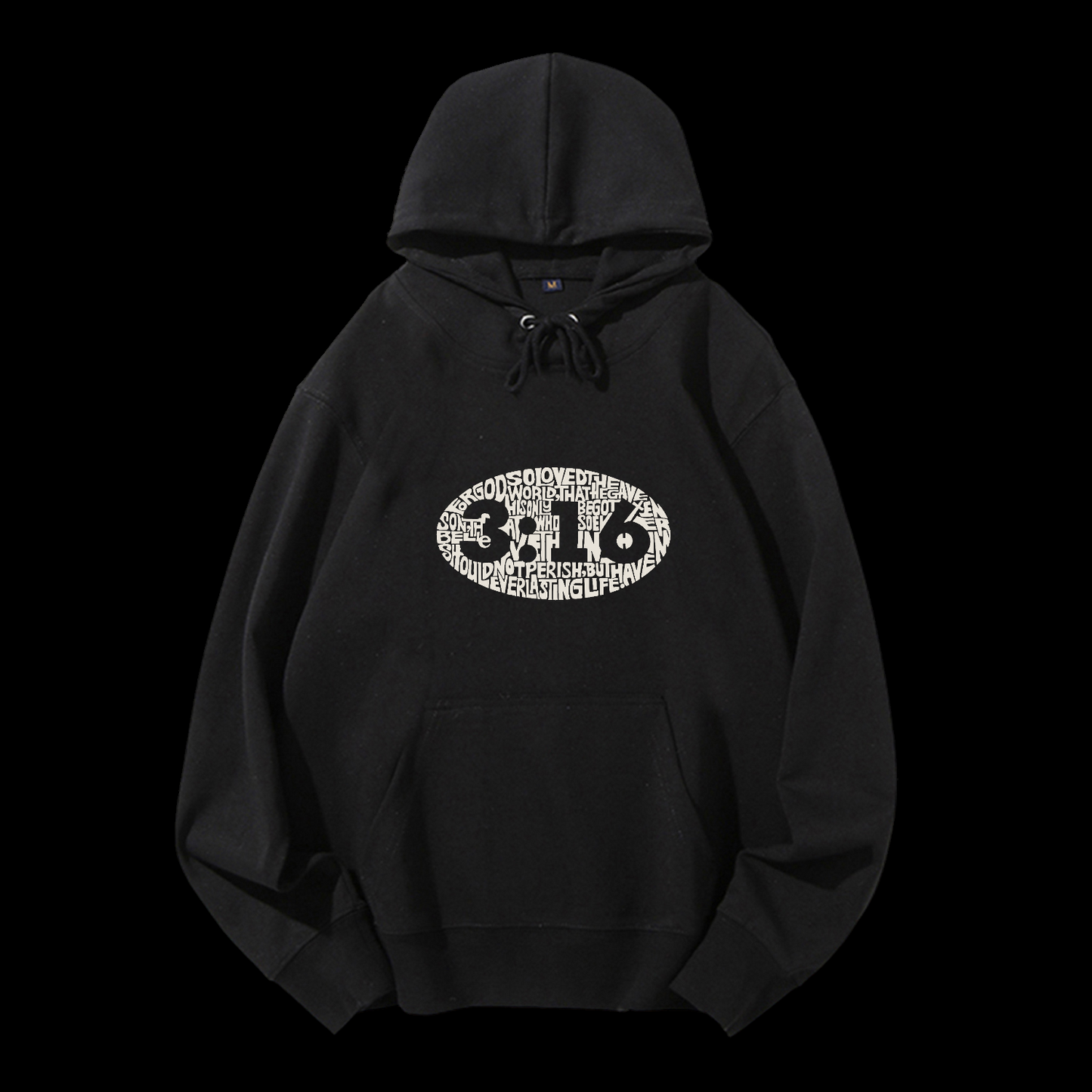 God So Loved Me Drawstring Hoodie