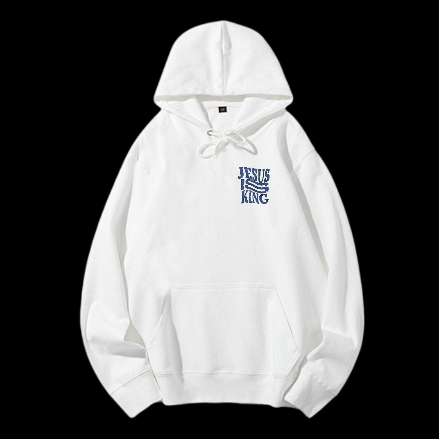 Jesus Is King Drawstring Hoodie