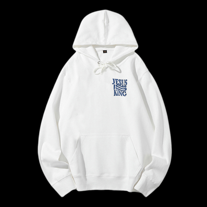 Jesus Is King Drawstring Hoodie