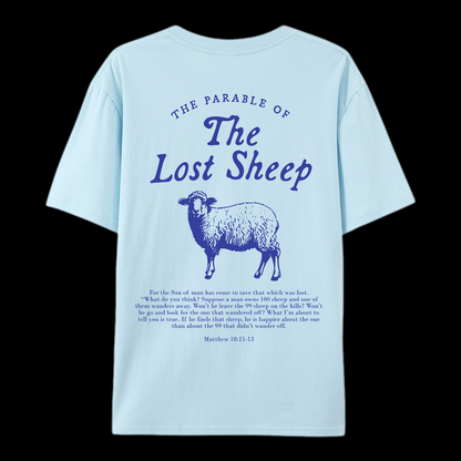 The Parable Of The Lost Sheep Cotton T-Shirt