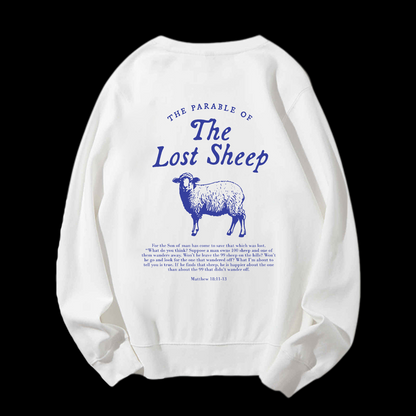 The Parable Of The Lost Sheep Crewneck Sweatshirt
