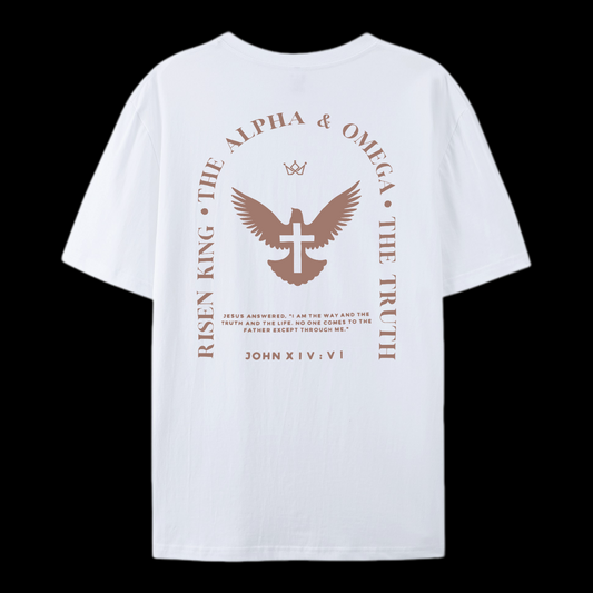 Jesus Is The Way The Truth The Life Cotton T-Shirt