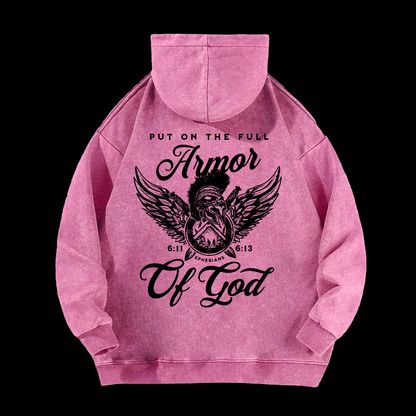 Armor Of God Washed Hoodie