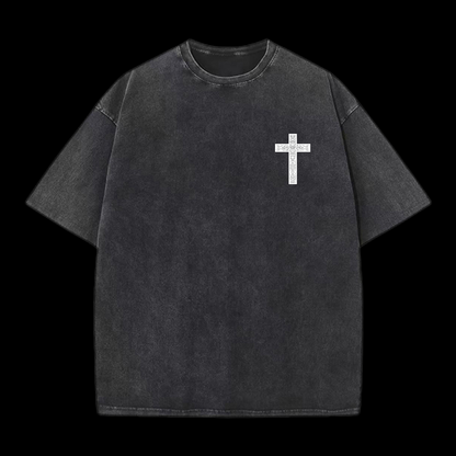 I Will Fear No Evil Washed T-Shirt