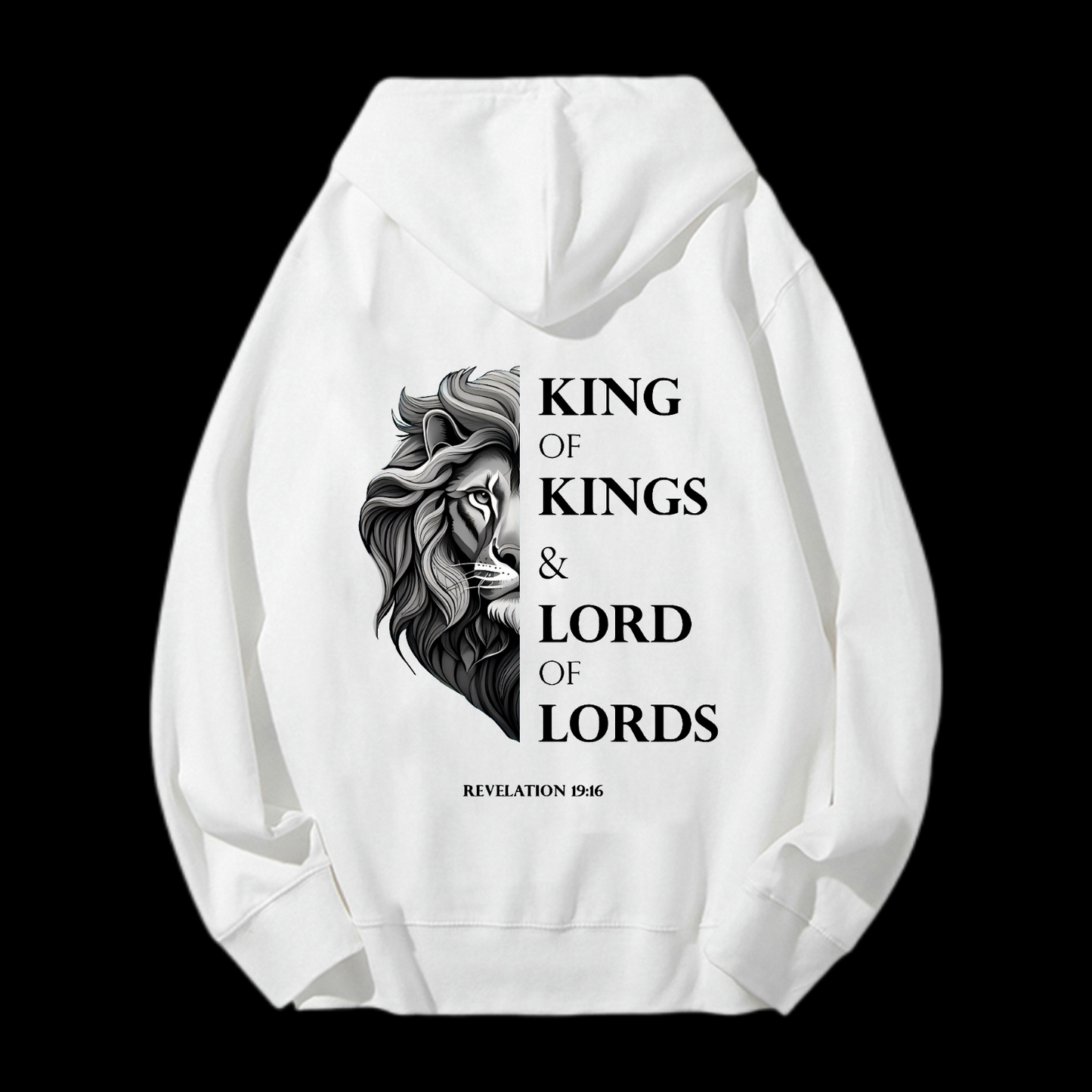 King Of Kings And Lord Of Lords Drawstring Hoodie