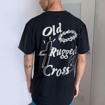 Old Rugged Cross Cotton T-Shirt