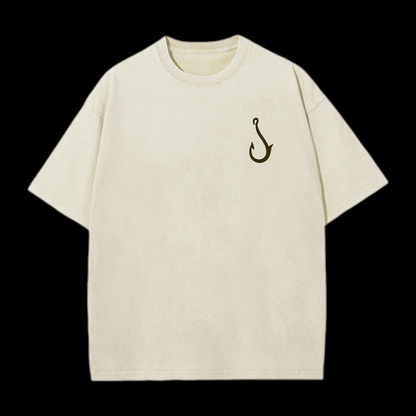 Jesus Made Me A Fisher Of Men Washed T-Shirt