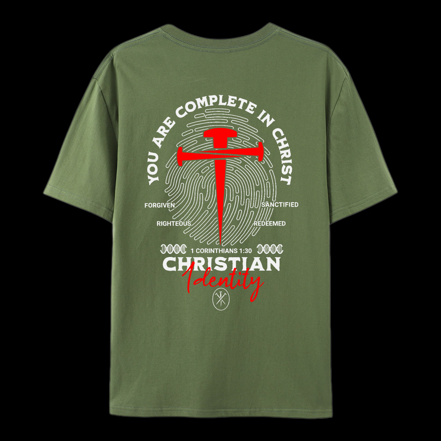 You Are Complete In Christ Cotton T-Shirt