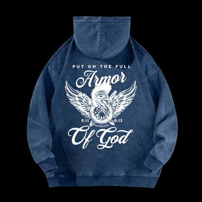 Armor Of God Washed Hoodie