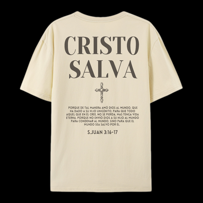 Cristo Salva Cotton T-Shirt