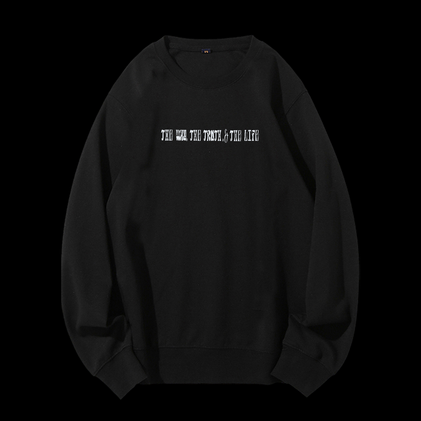 The Way The Truth The Life Crewneck Sweatshirt