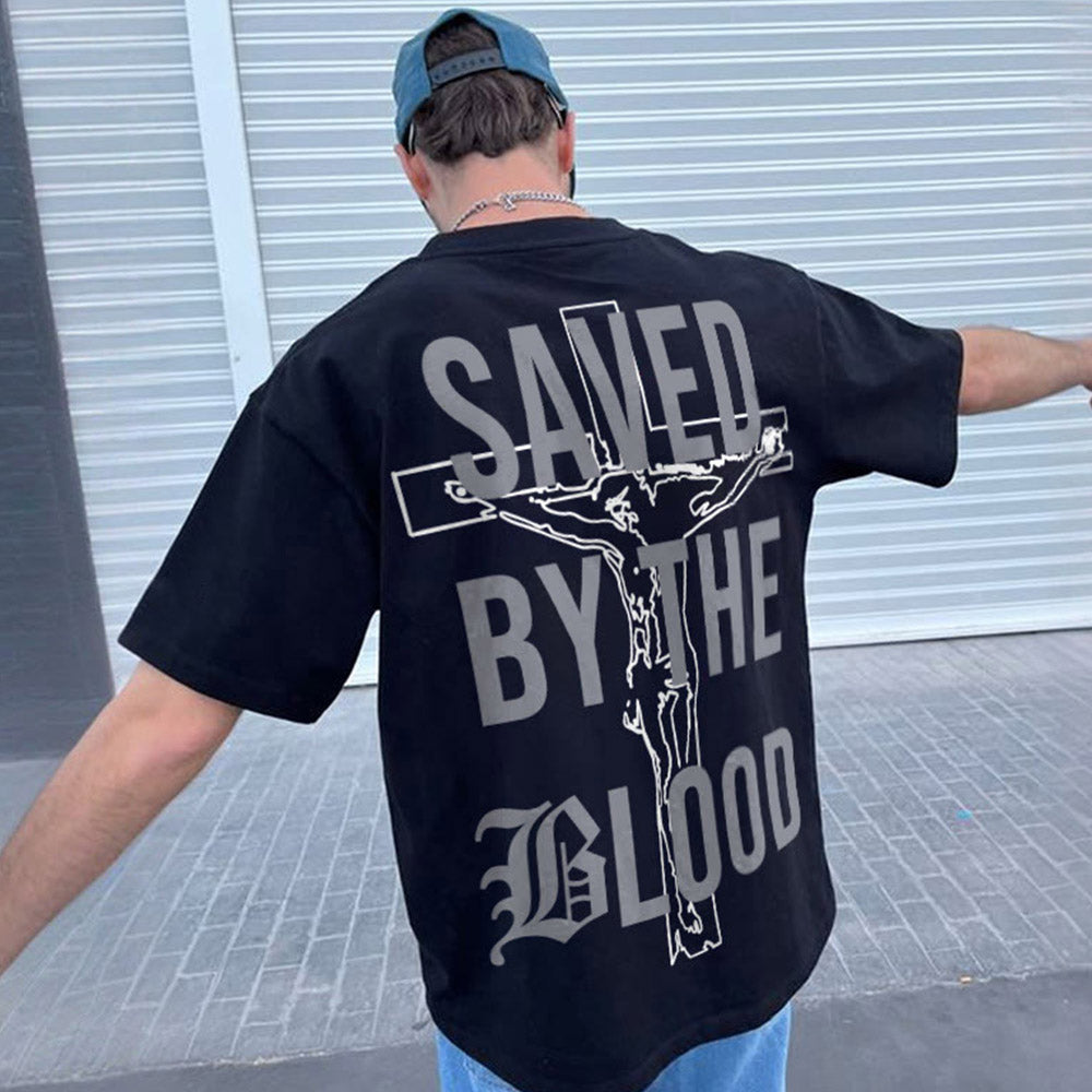 Saved By The Lord Cotton T-Shirt