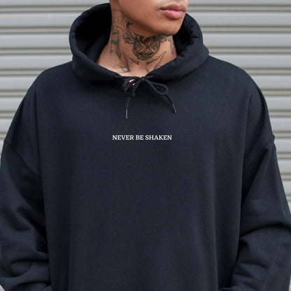 I Will Never Be Shaken Drawstring Hoodie