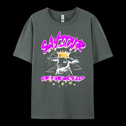 Saviour Of The World Cotton T-Shirt