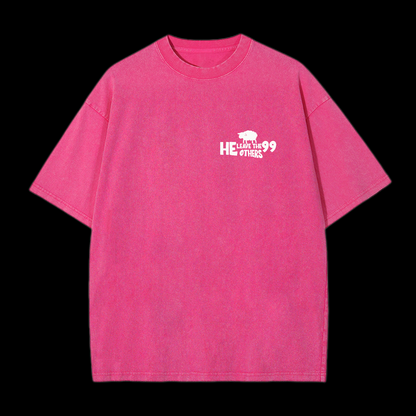He Leave The 99 Others Washed T-Shirt