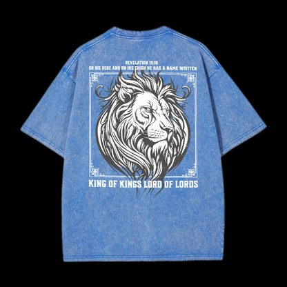 King Of Kings And Lord Of Lords Washed T-Shirt
