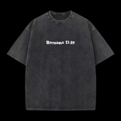 Romans 12:19 Washed T-Shirt