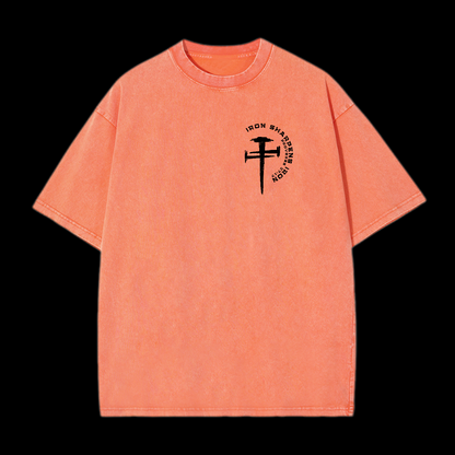 Iron Sharpens Iron Washed T-Shirt