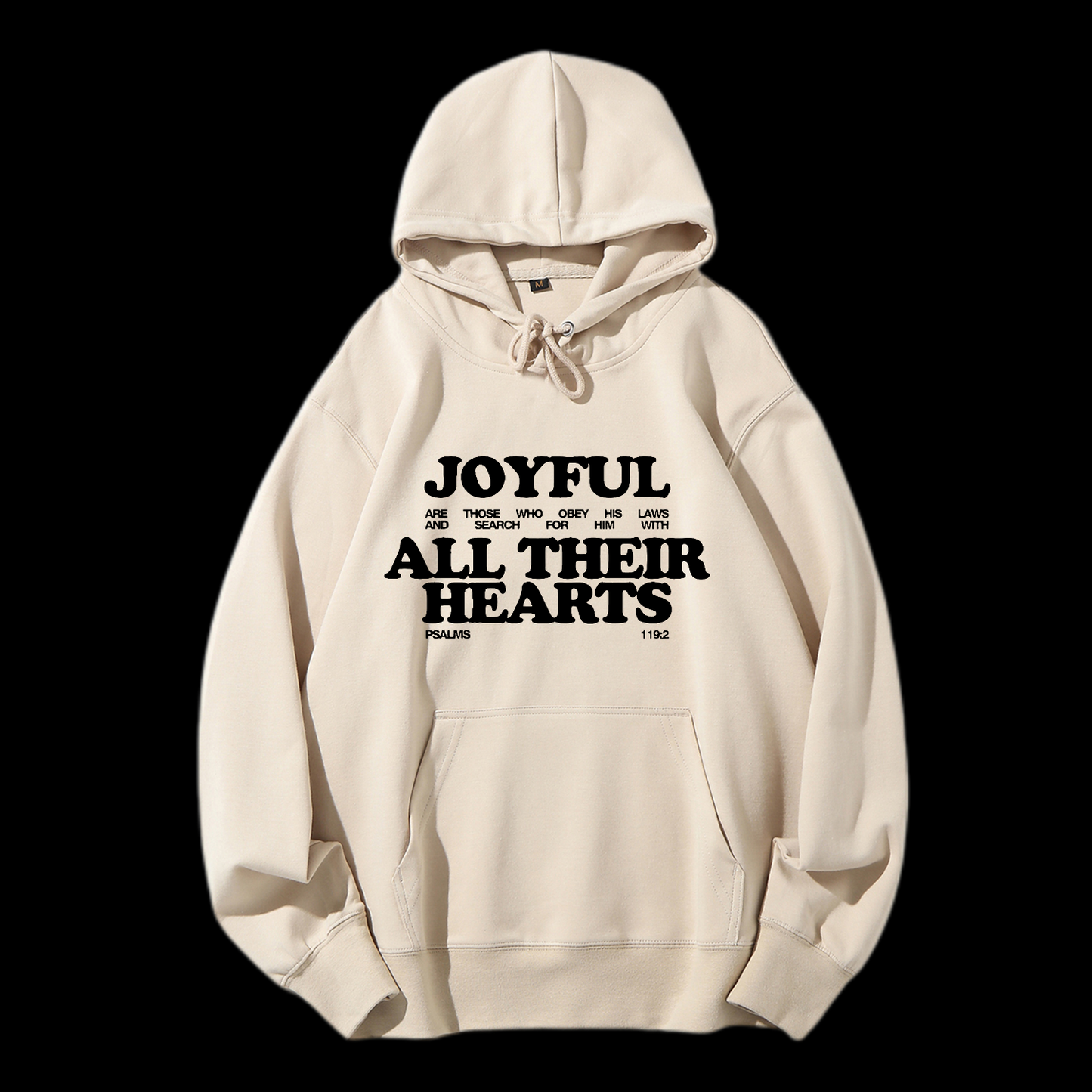 Joyful All Their Hearts Drawstring Hoodie