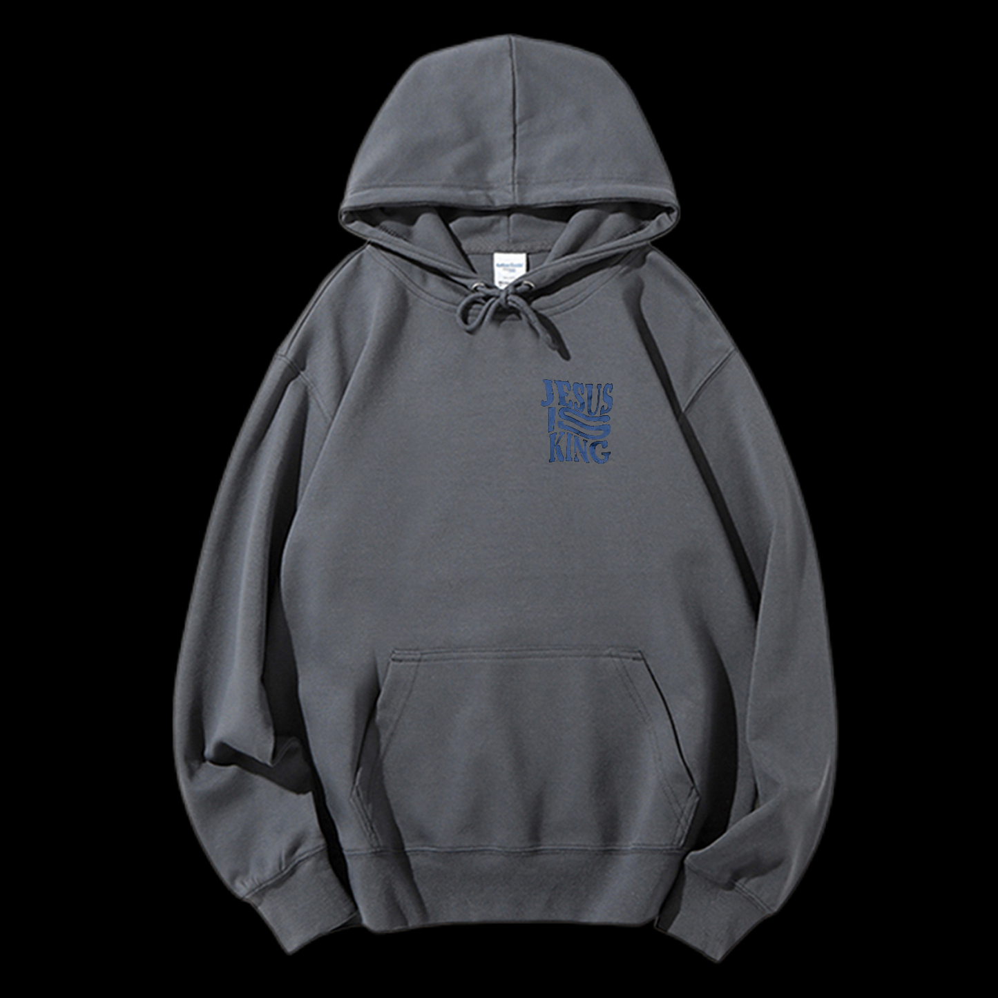 Jesus Is King Drawstring Hoodie