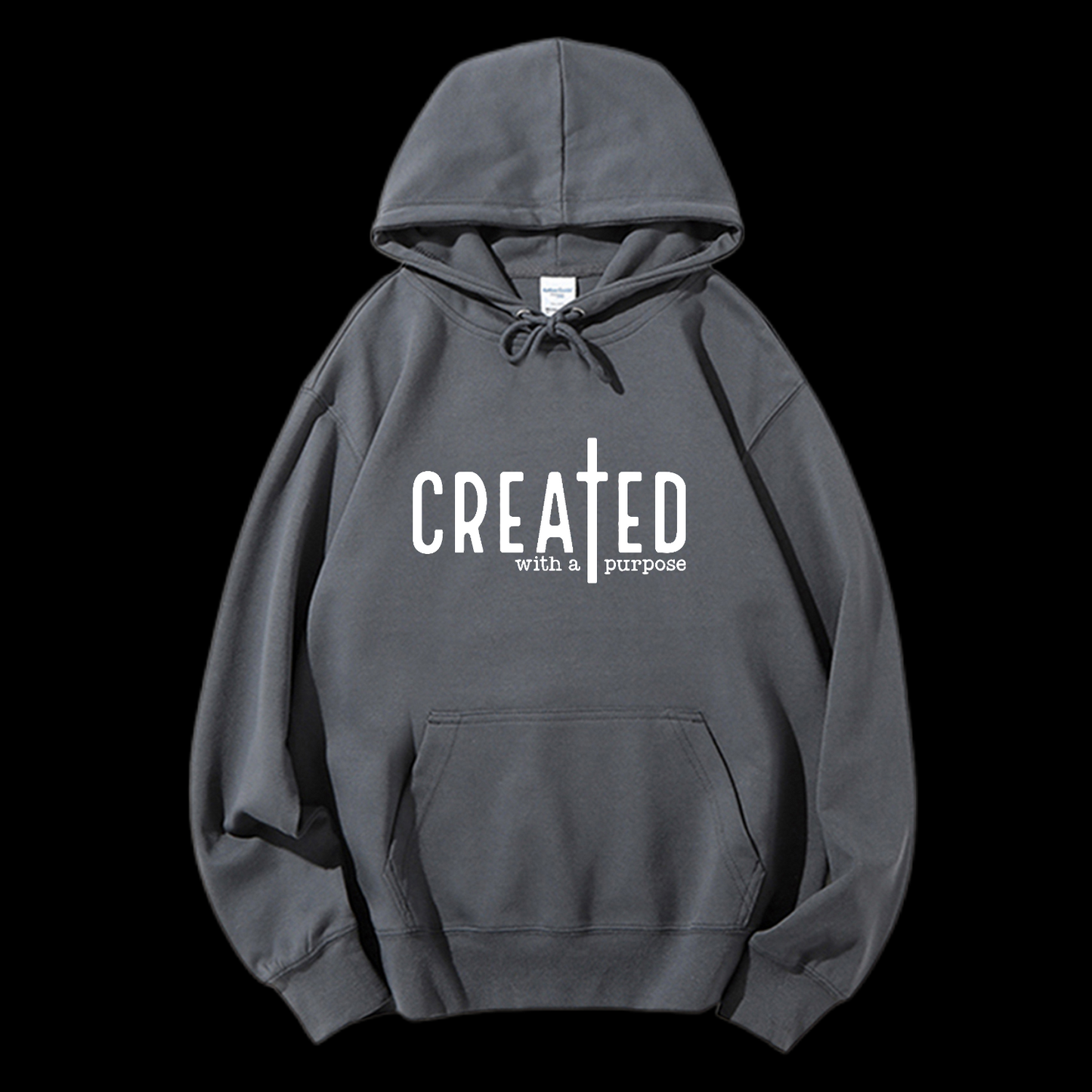 Created With A Purpose Drawstring Hoodie