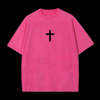 Man Of Faith Washed T-Shirt