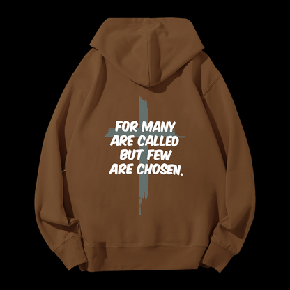 God Chose Me Drawstring Hoodie
