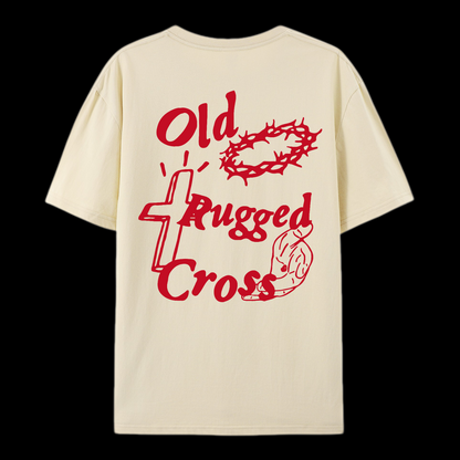 Old Rugged Cross Cotton T-Shirt